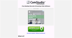 Desktop Screenshot of camstudio.org